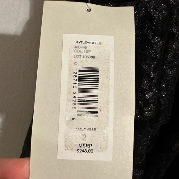 Jill Stuart Ruffled Lace SleeveLess WhimsiGoth Cocktail Dance Mini Dress Size 2 - Picture 13 of 13